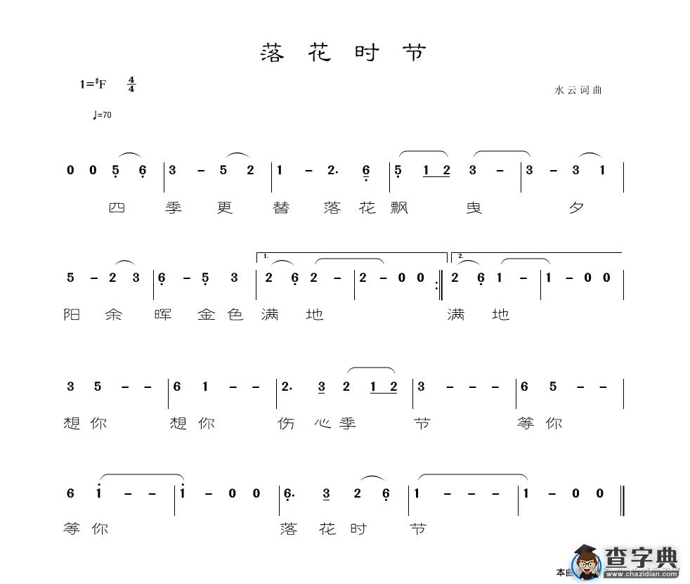 落花时节