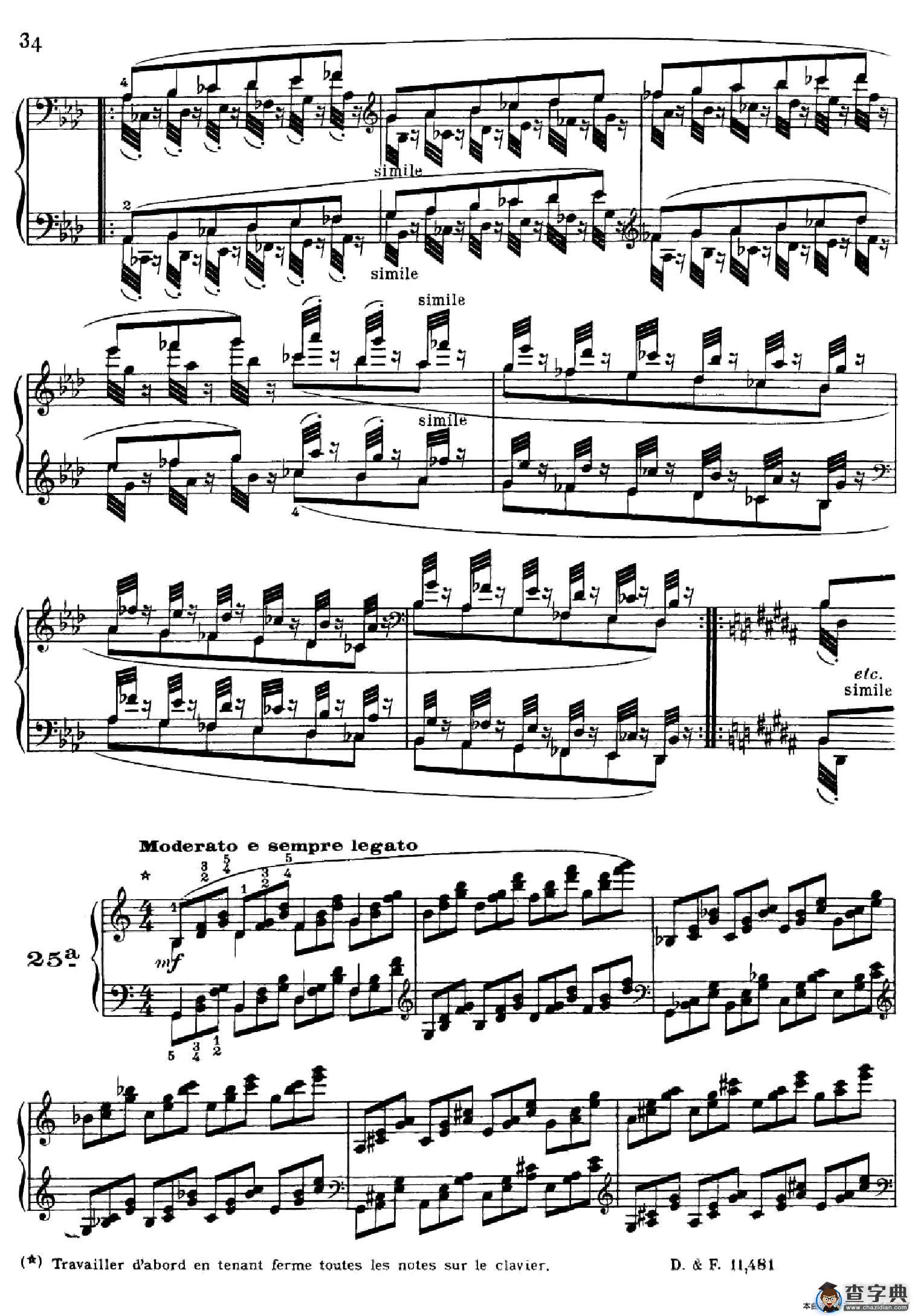 51 Exercises, WoO 6（51首钢琴练习 19—25）