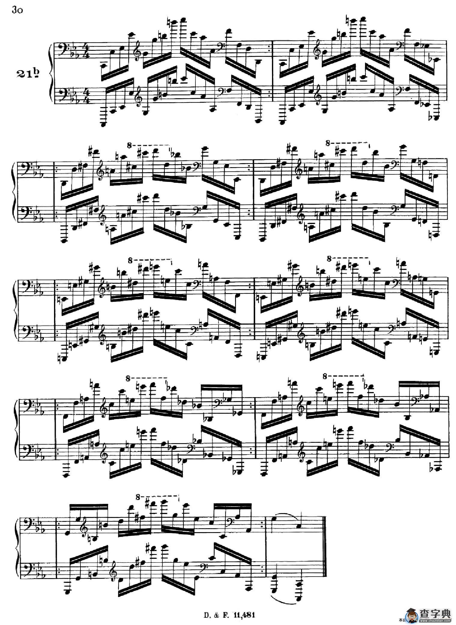 51 Exercises, WoO 6（51首钢琴练习 19—25）
