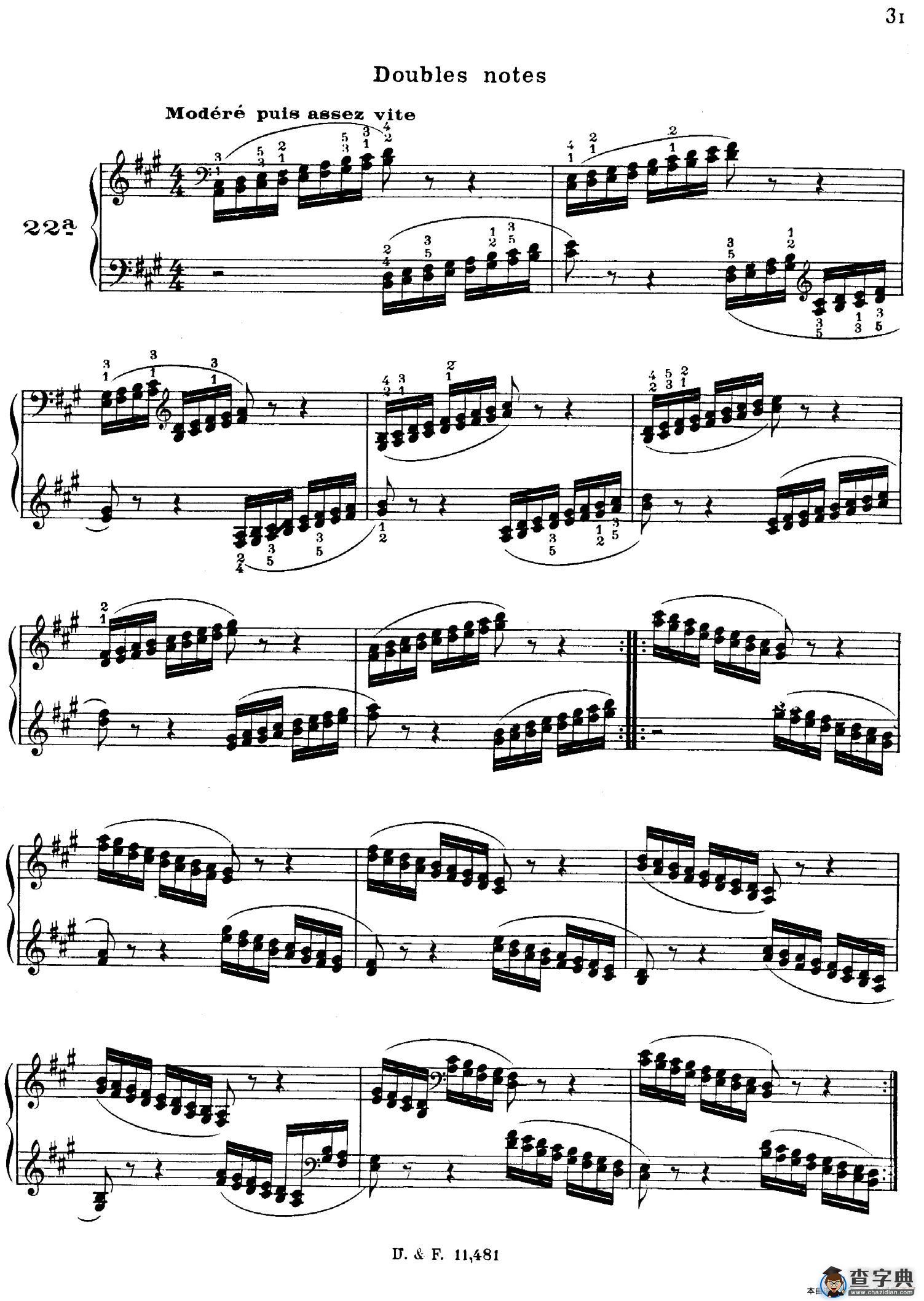 51 Exercises, WoO 6（51首钢琴练习 19—25）