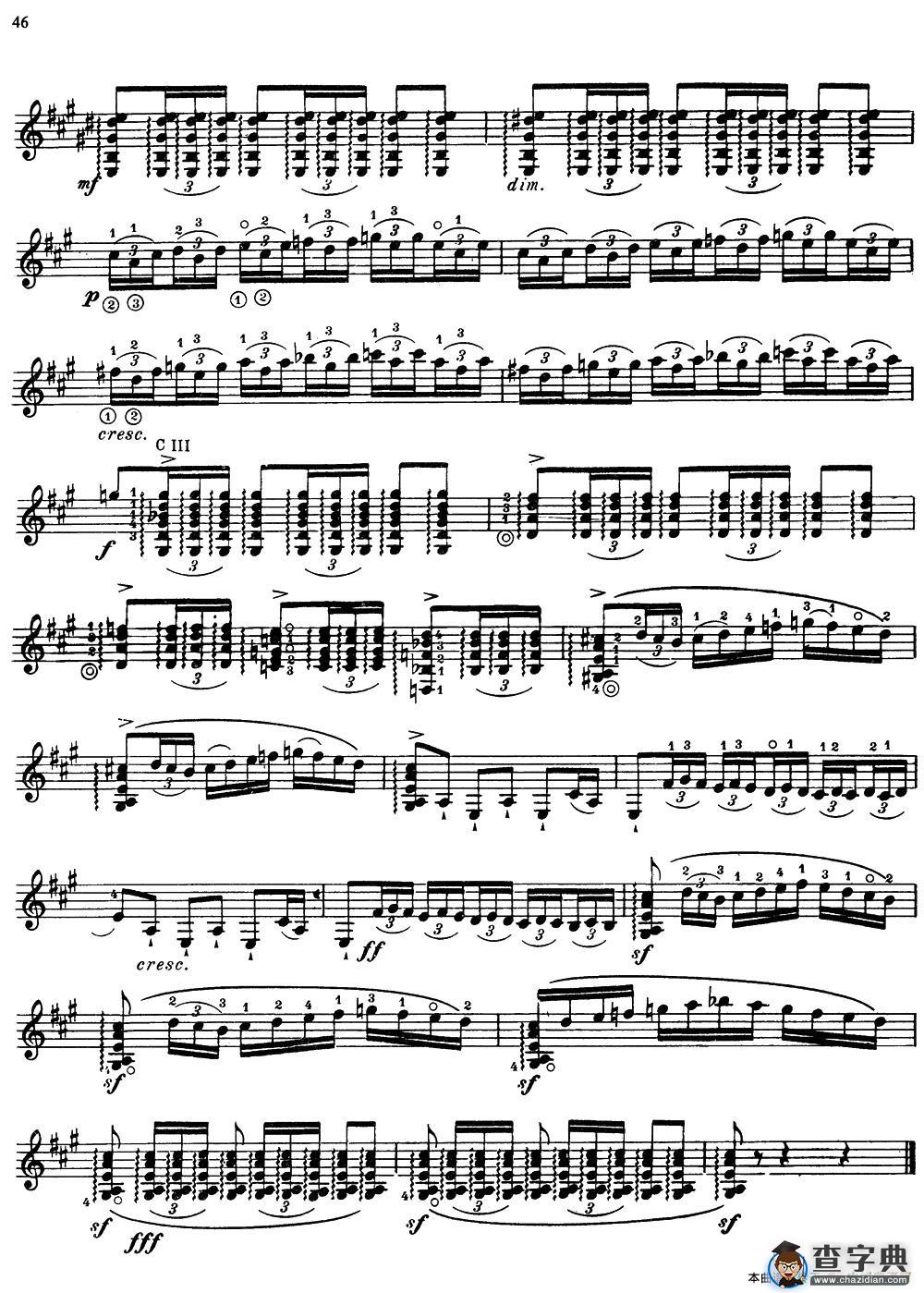 Joaquin Rodrigo Music for Guitar（罗德里戈吉他音乐P38-46）（古典吉他）