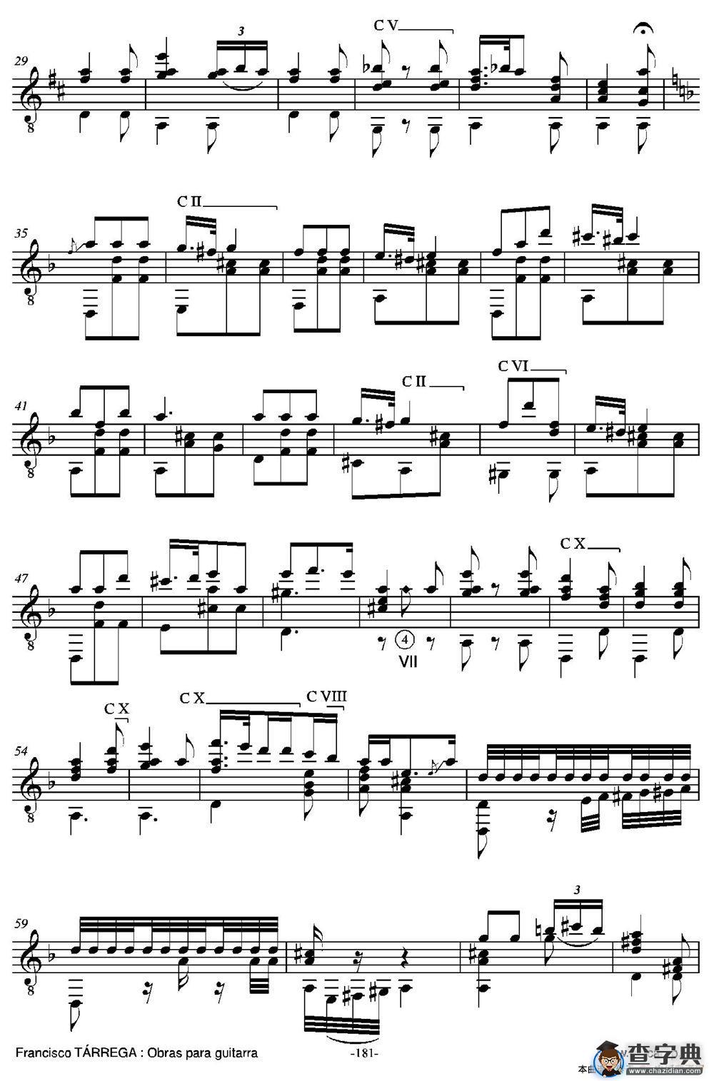 FANTASIA(Sobre motivos de la Zarzuela Marina de Juan Emilio Arrieta)（古典吉他）