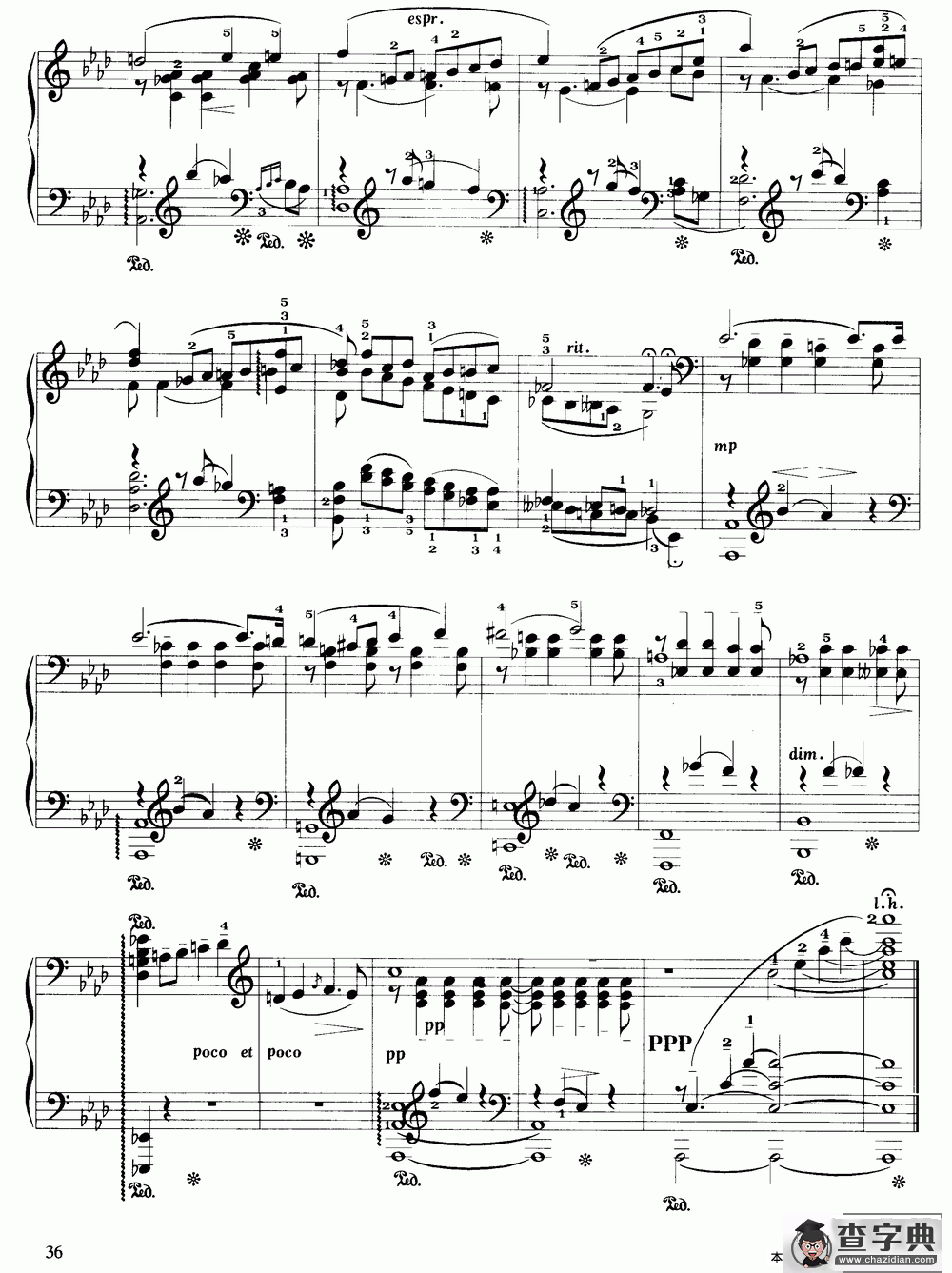 幻想曲（休特作品第34号之五）