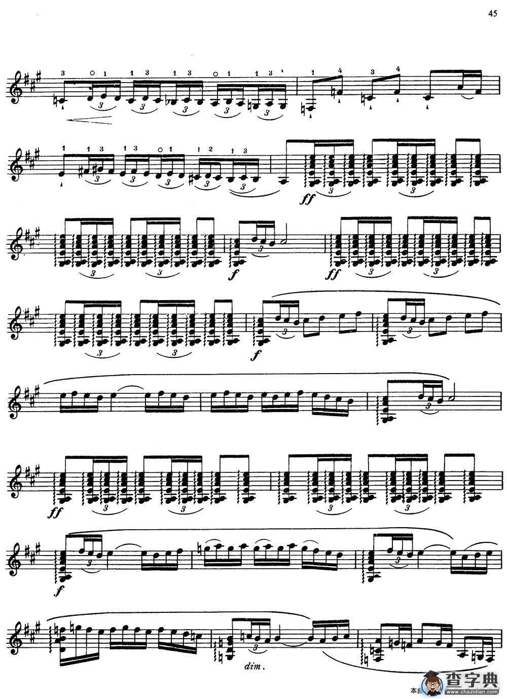 Joaquin Rodrigo Music for Guitar（罗德里戈吉他音乐P38-46）（古典吉他）