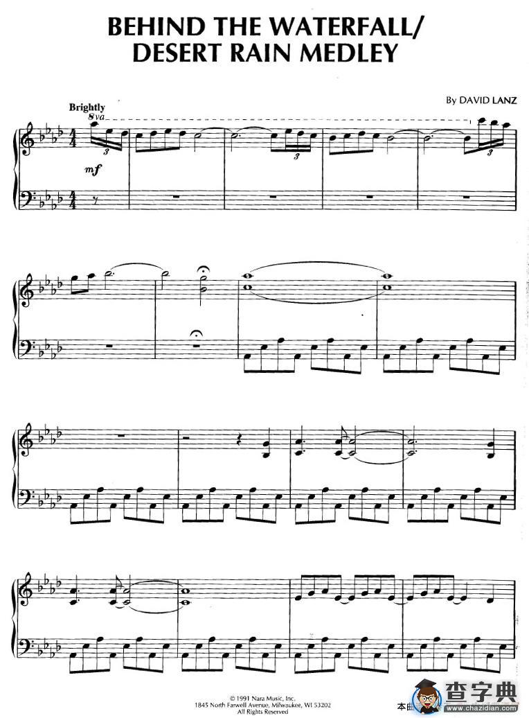 Behind The Waterfall/Desert Rain Medley