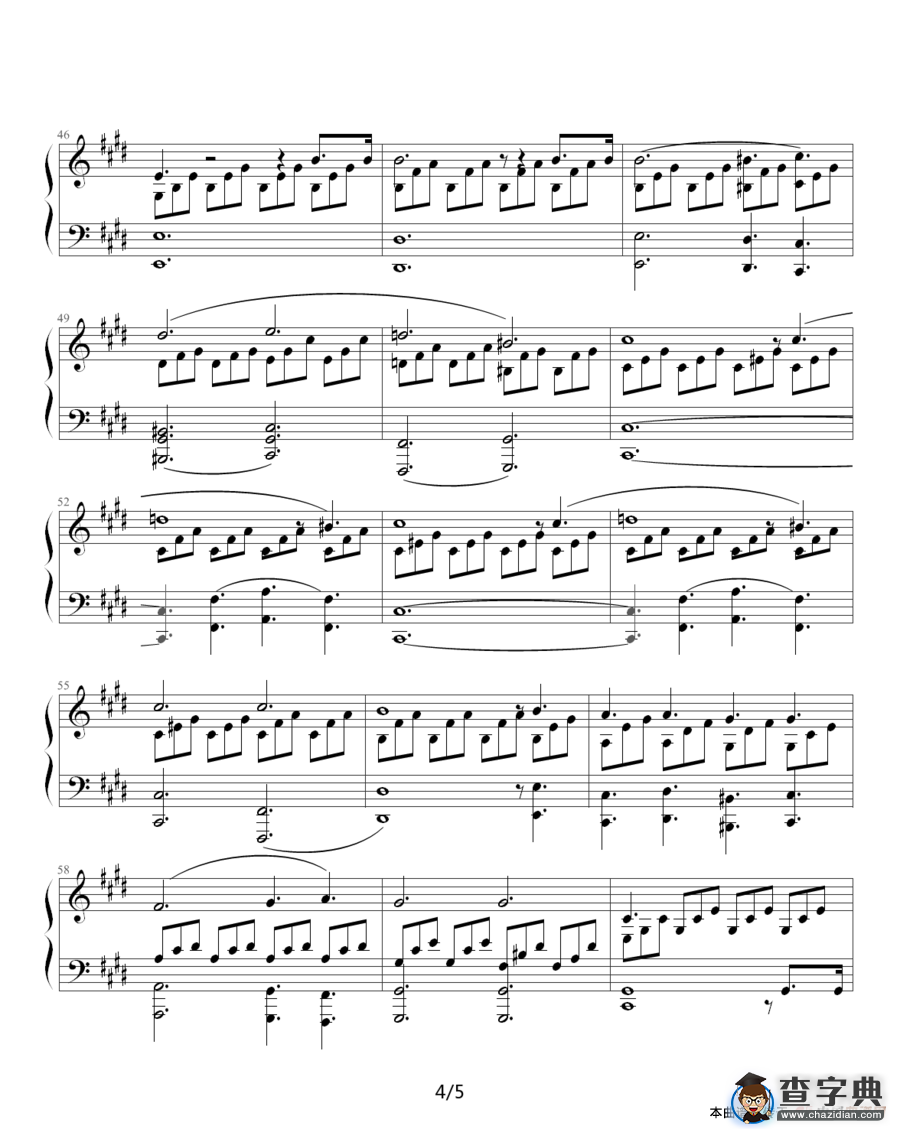 月光奏鸣曲（贝多芬《月光》第一乐章）