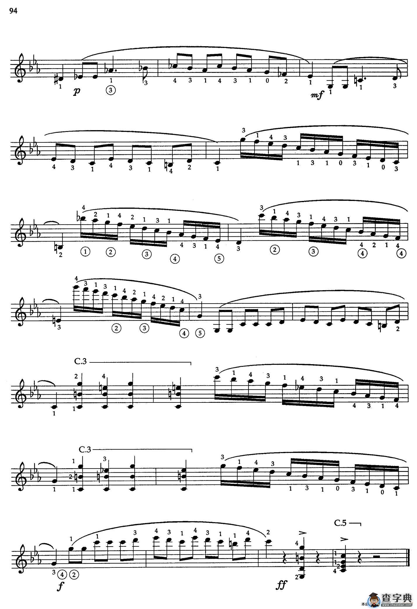 Joaquin Rodrigo Music for Guitar（罗德里戈吉他音乐P90-94（古典吉他）