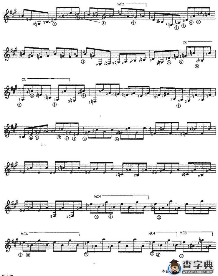 Estudio（for Op.38no.22）（古典吉他）