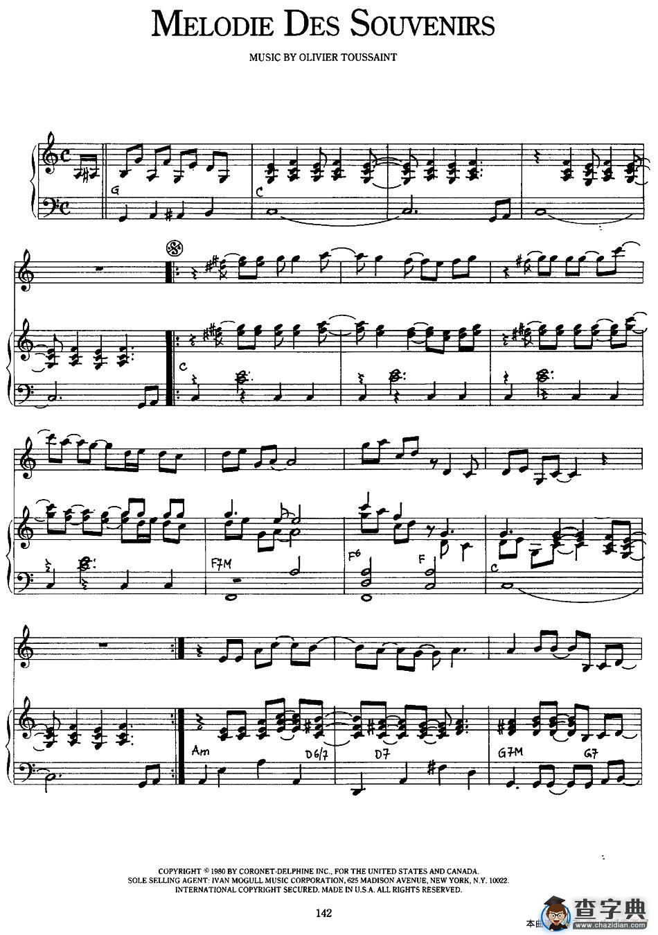 Melodie Des Souvenirs