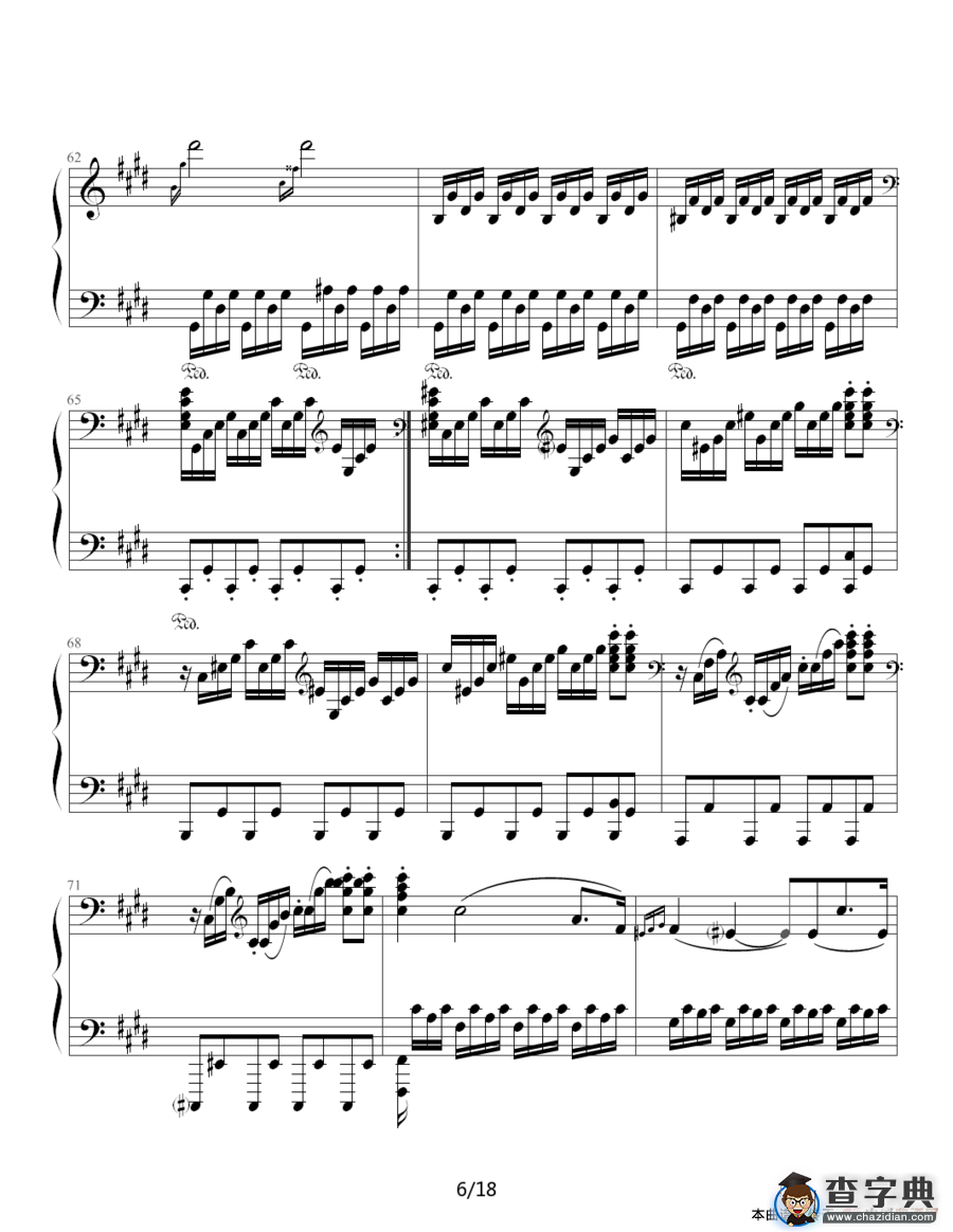 月光奏鸣曲（贝多芬《月光》第三乐章）