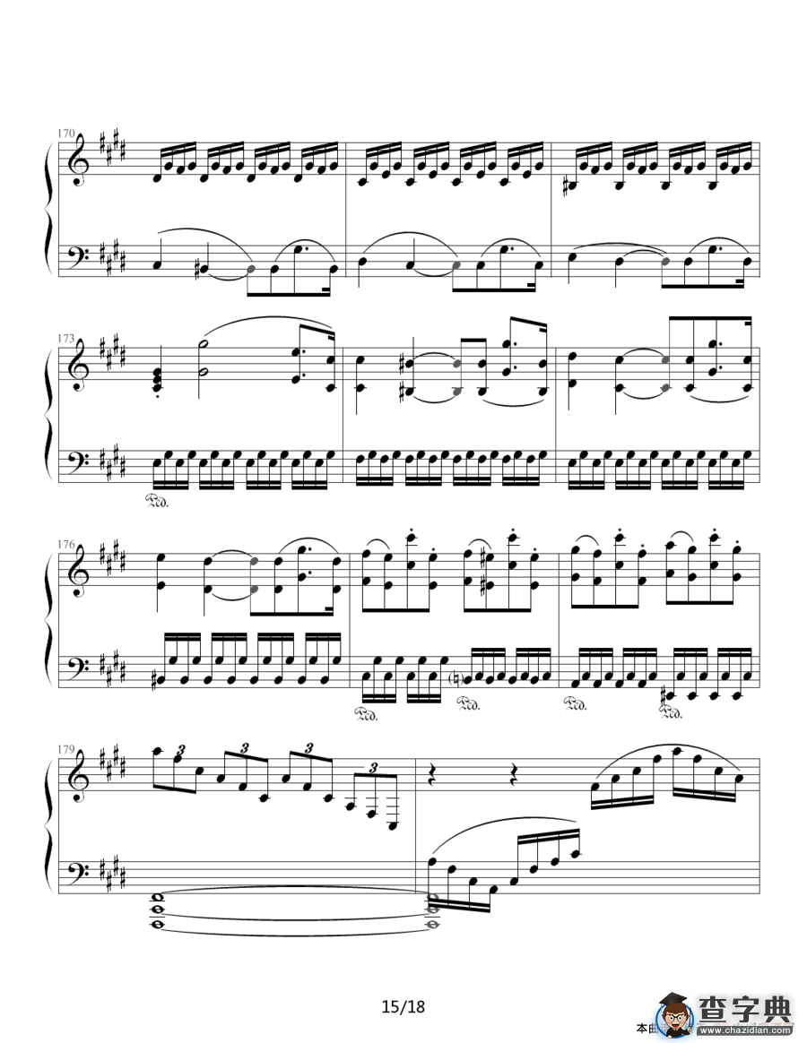 月光奏鸣曲（贝多芬《月光》第三乐章）