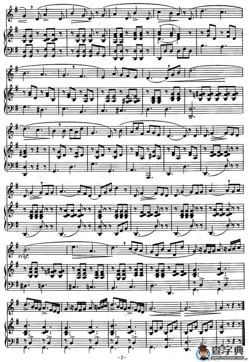 J·孔空中声部练习曲