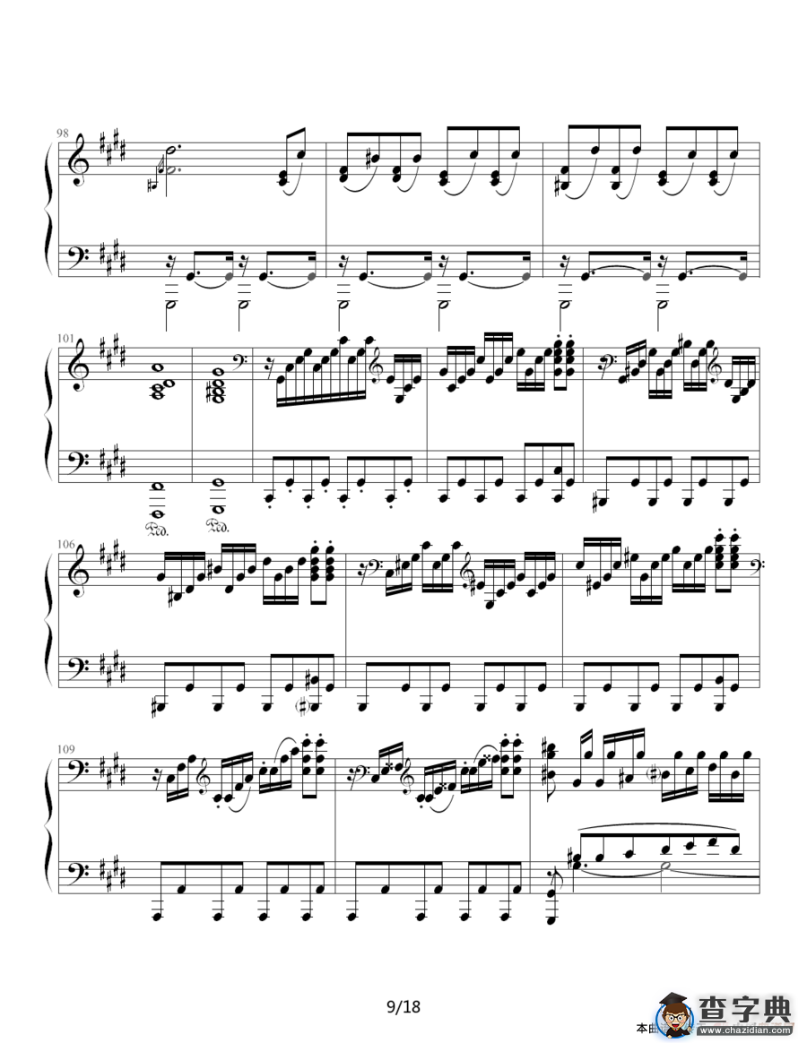 月光奏鸣曲（贝多芬《月光》第三乐章）