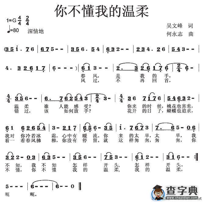 你不懂我的温柔