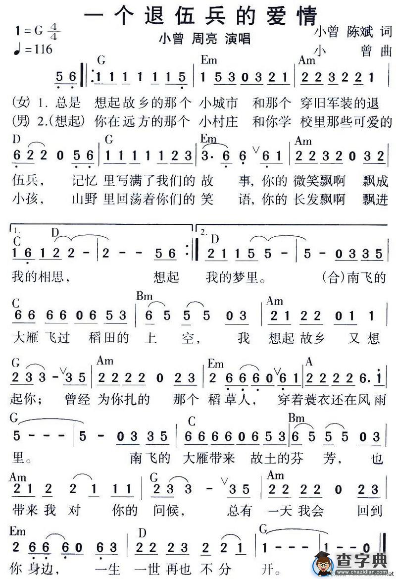 一个退伍兵的爱情