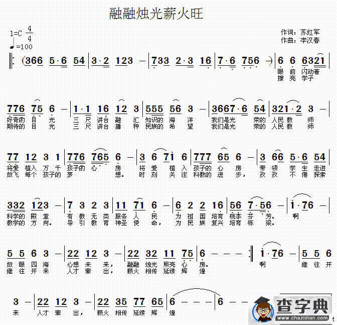 融融烛光薪火旺
