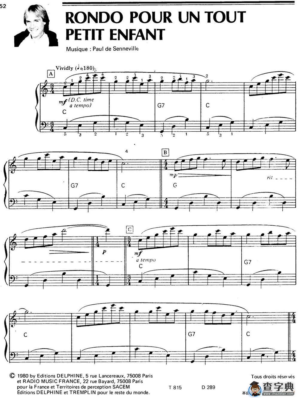 RONDO POUR UN TOUT PETIT ENFANT