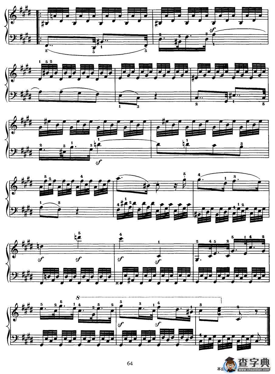 Czerny - 100 Progressive Studies Op.139（91—100）