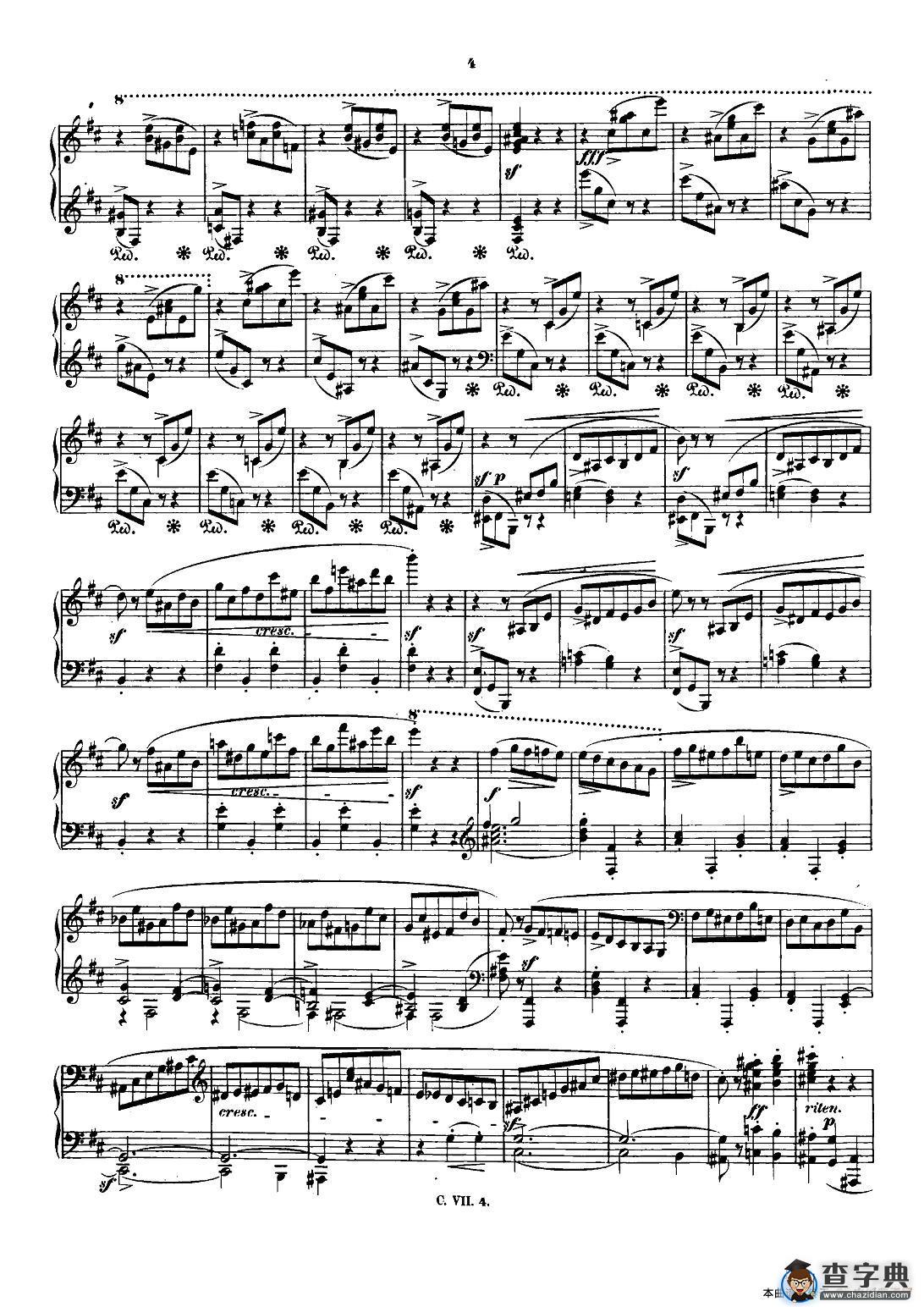 肖邦 钢琴谐谑曲 Chopin Scherzo（No.1 b小调，Op.20）