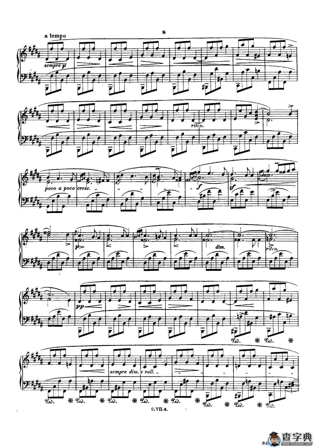 肖邦 钢琴谐谑曲 Chopin Scherzo（No.1 b小调，Op.20）