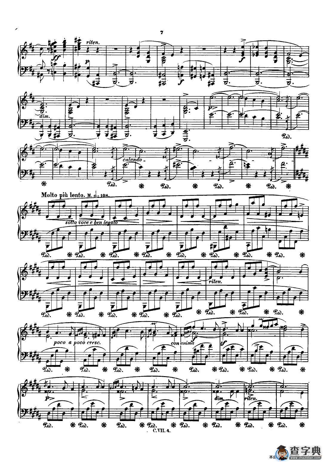 肖邦 钢琴谐谑曲 Chopin Scherzo（No.1 b小调，Op.20）