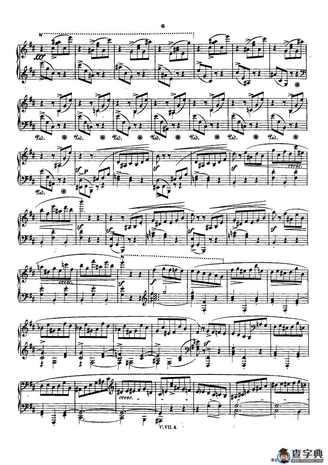 肖邦 钢琴谐谑曲 Chopin Scherzo（No.1 b小调，Op.20）