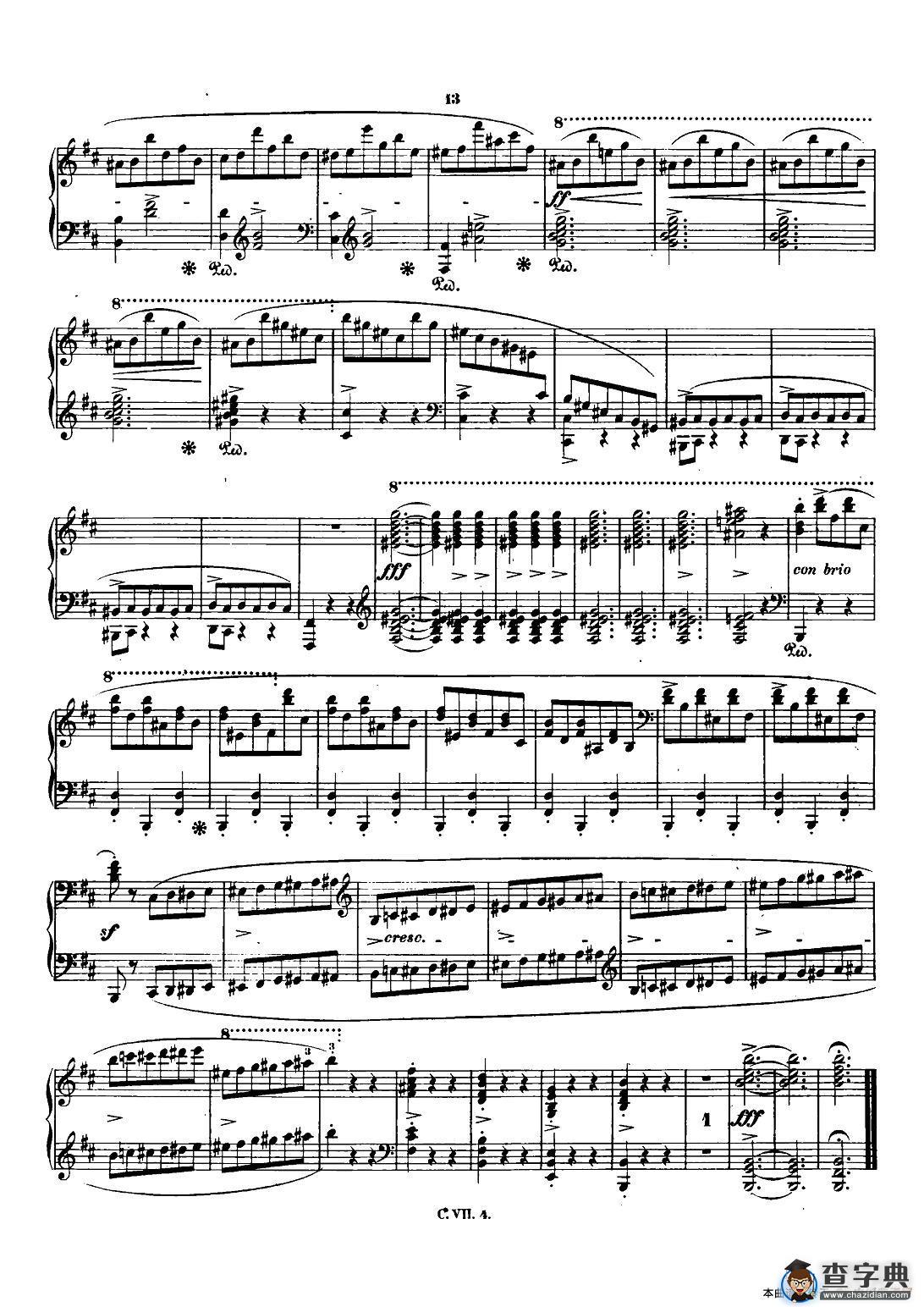 肖邦 钢琴谐谑曲 Chopin Scherzo（No.1 b小调，Op.20）