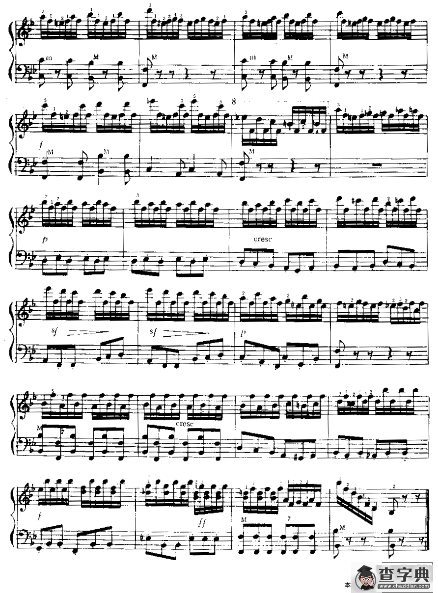 手风琴练习曲（车尔尼作品849之13）