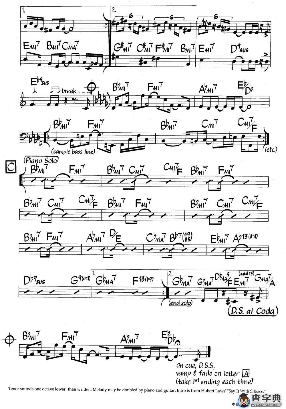 It Happens Every Day（爵士钢琴曲）