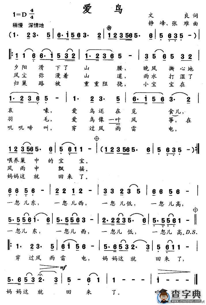 爱鸟