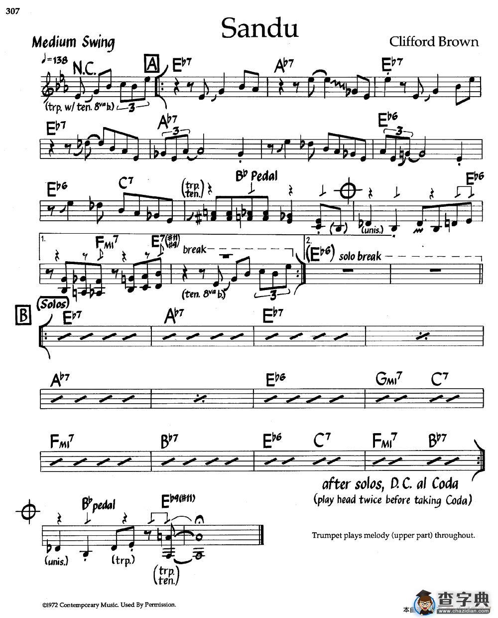 Sandu（爵士钢琴曲）