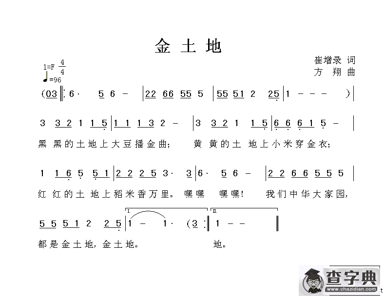 金土地