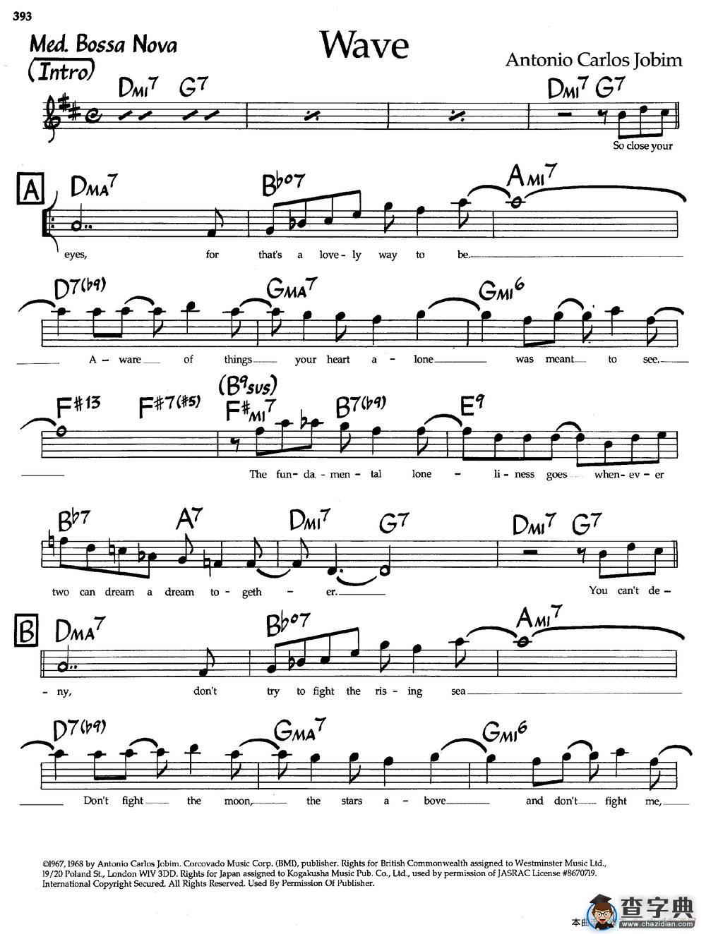 Wave（爵士钢琴曲）