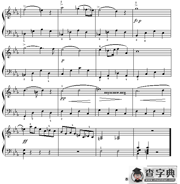 肖邦钢琴小曲：革命练习曲