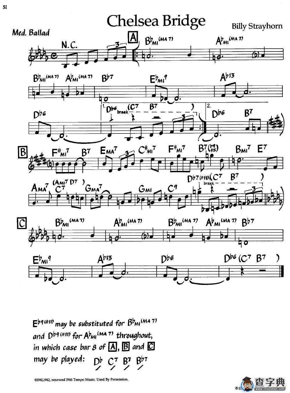 Chelsea Bridge（爵士钢琴曲）