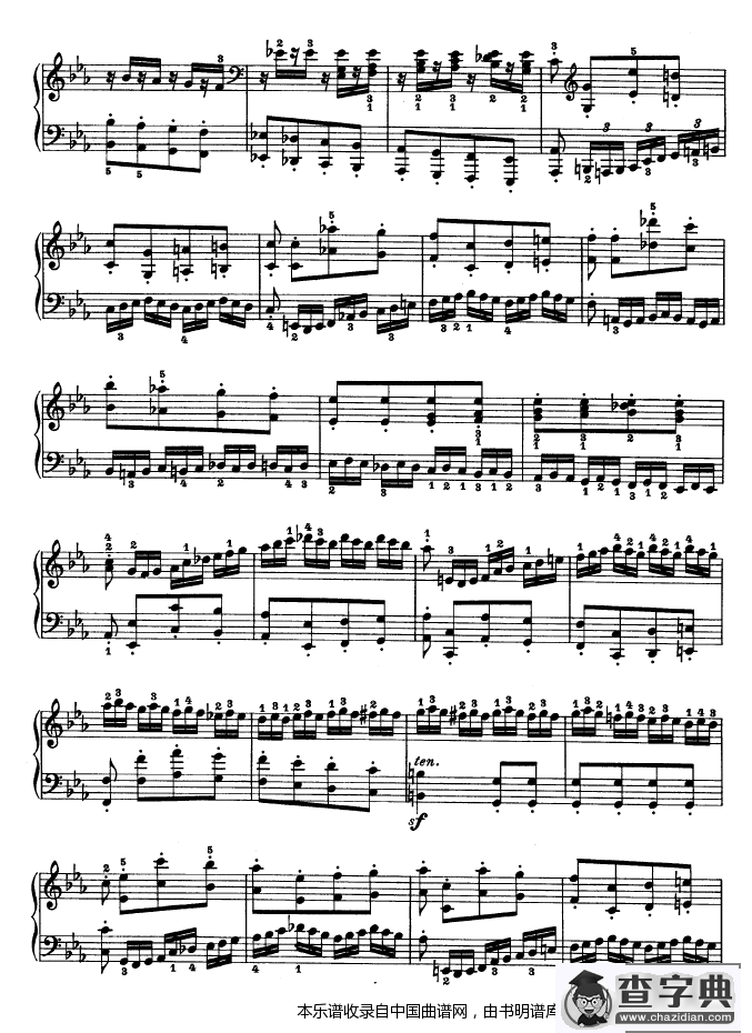 第二十一钢琴奏鸣曲（Op.53）钢琴谱