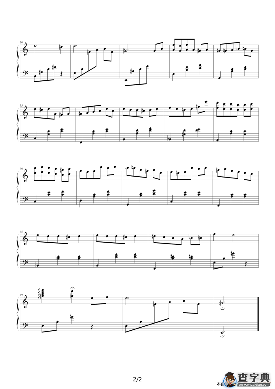 Teardrop Waltz（选自韩剧《春天华尔兹》）钢琴谱