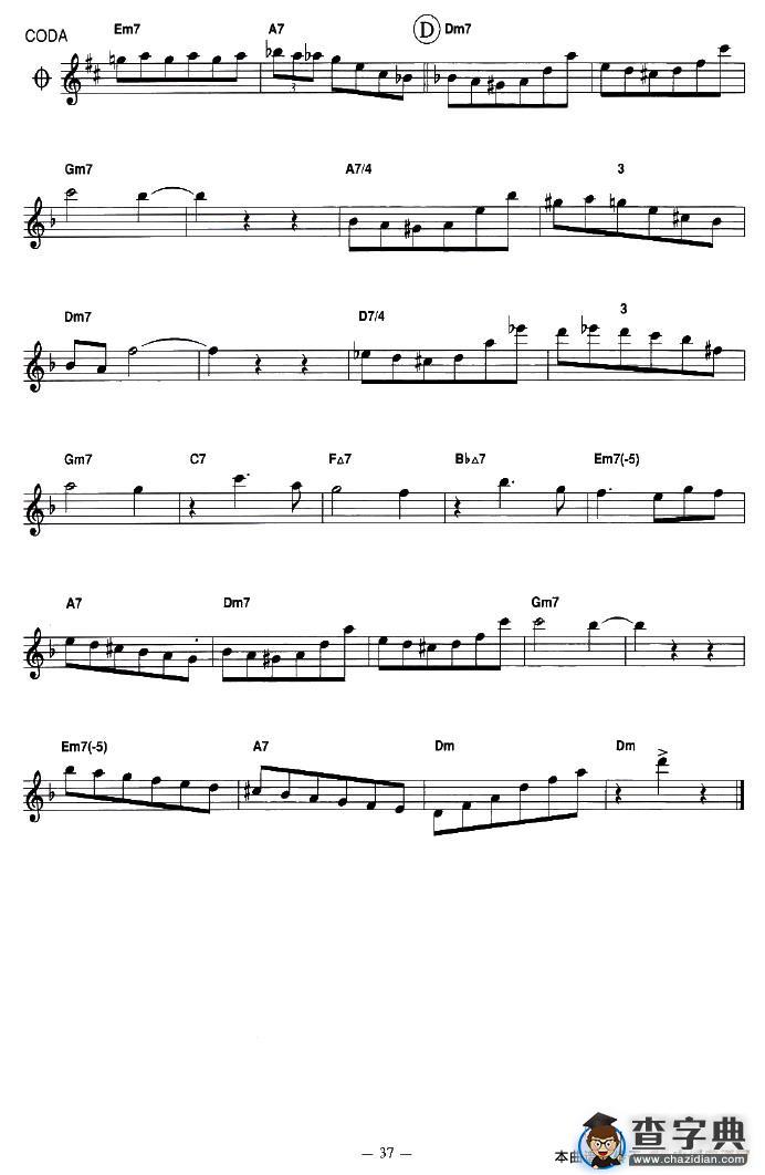 WALTZ FOR NICKY手风琴谱/简谱