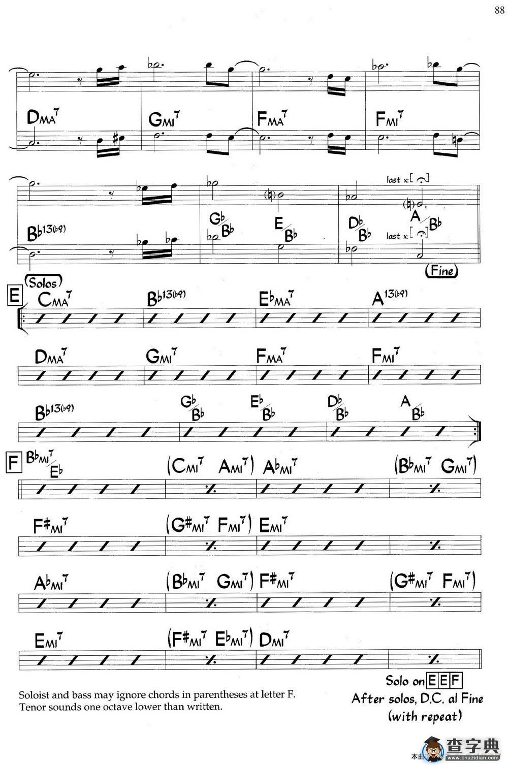 Cirrus（爵士钢琴曲）钢琴谱