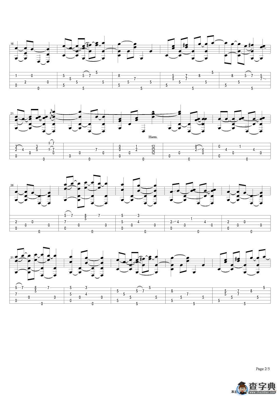 tommy emmanuel：cowboy‘s dream（指弹吉他）吉他谱