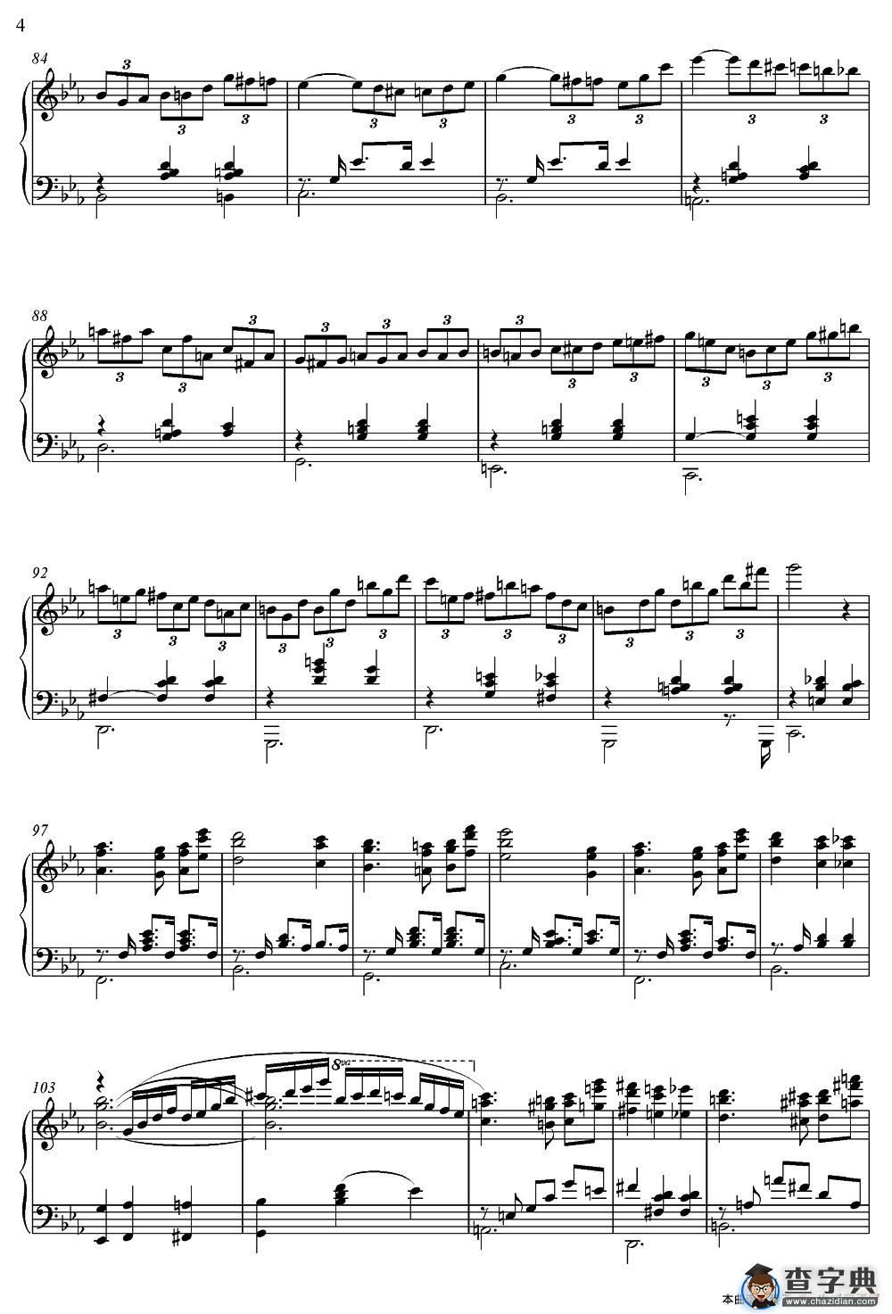 Legend Of 1900（电影《海上钢琴师》选曲）钢琴谱