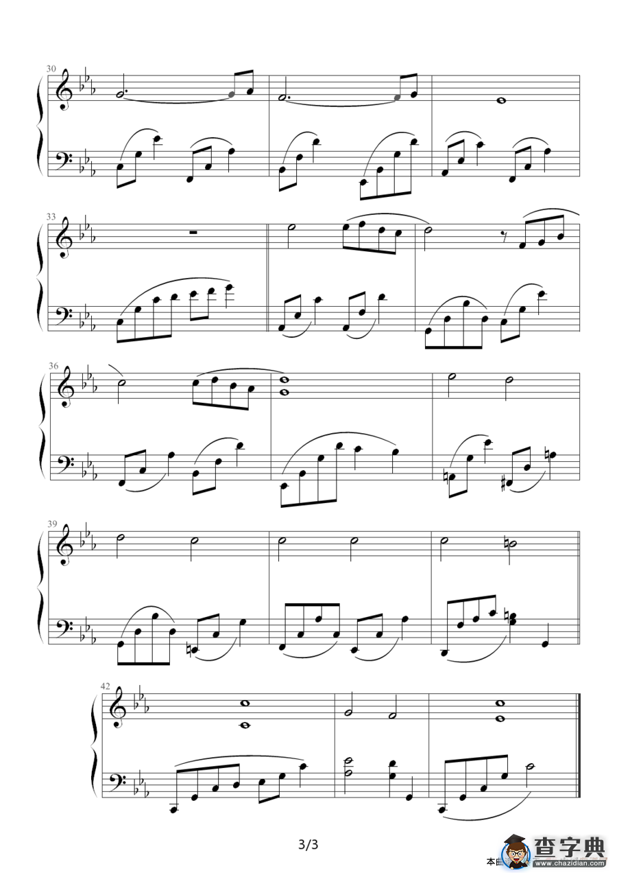 song from a secret garden钢琴谱
