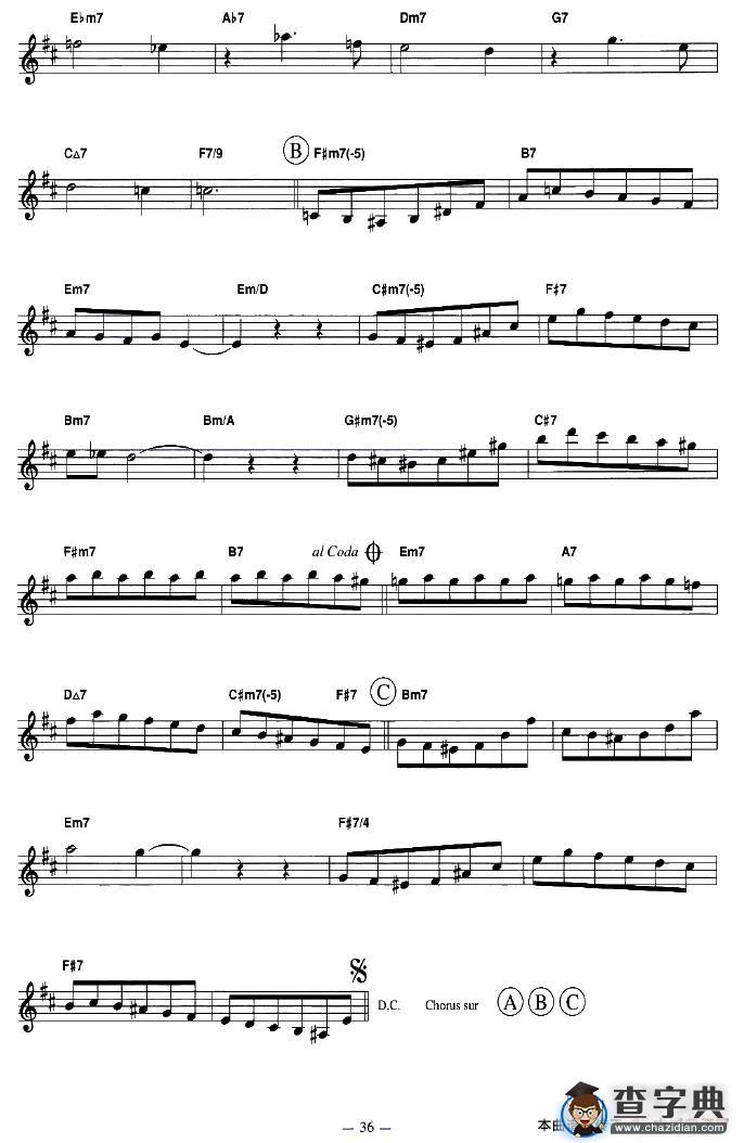 WALTZ FOR NICKY手风琴谱/简谱