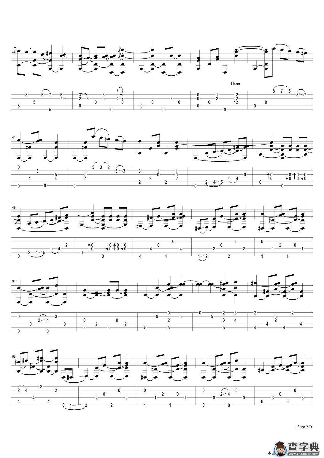 tommy emmanuel：cowboy‘s dream（指弹吉他）吉他谱