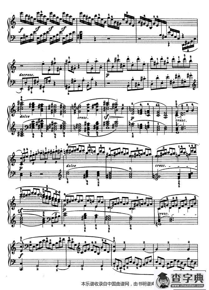第二十一钢琴奏鸣曲（Op.53）钢琴谱
