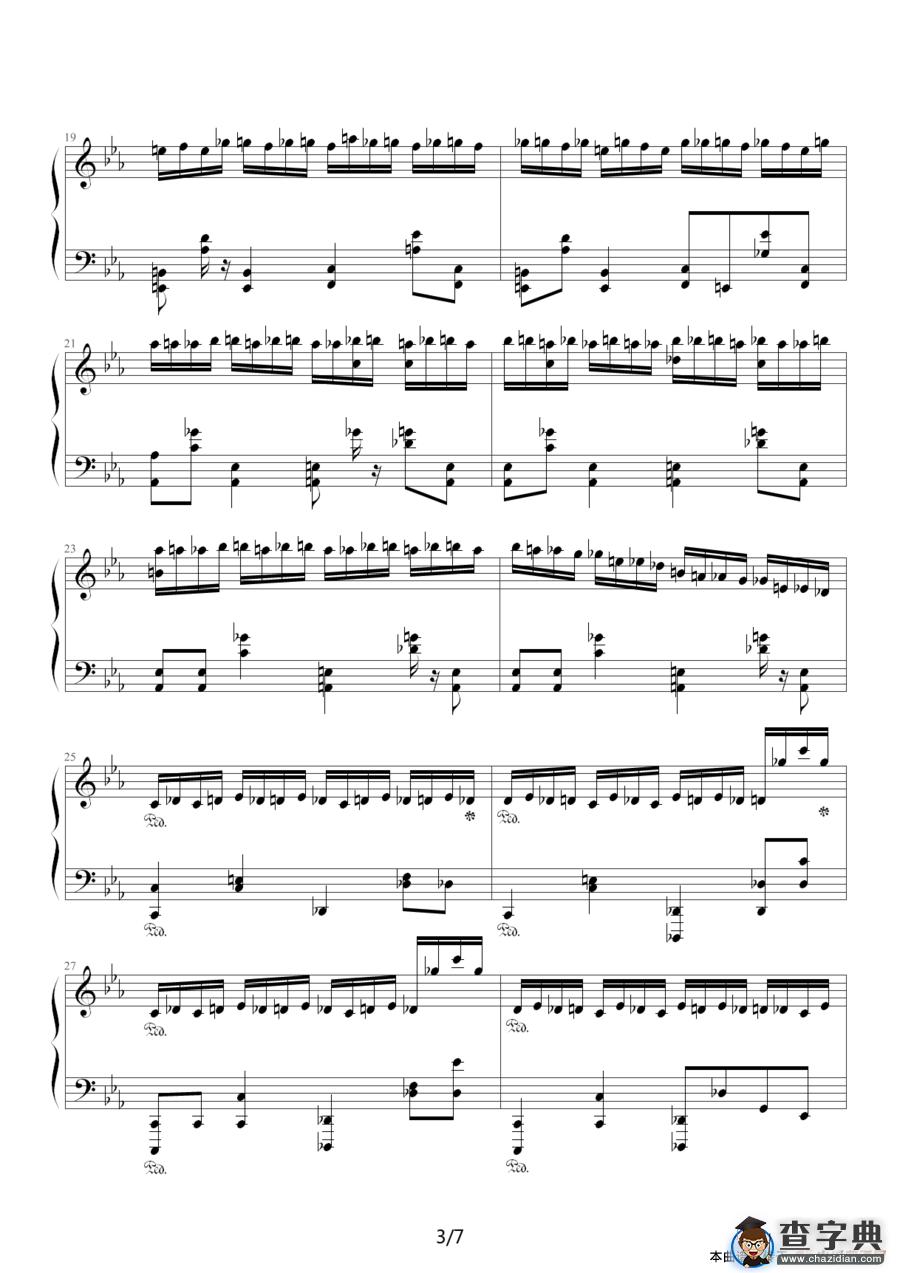 Enduring Movement（海上钢琴师）钢琴谱