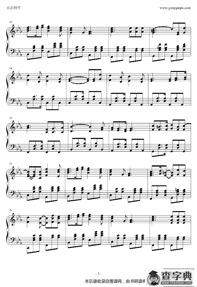 黑执事插曲钢琴谱