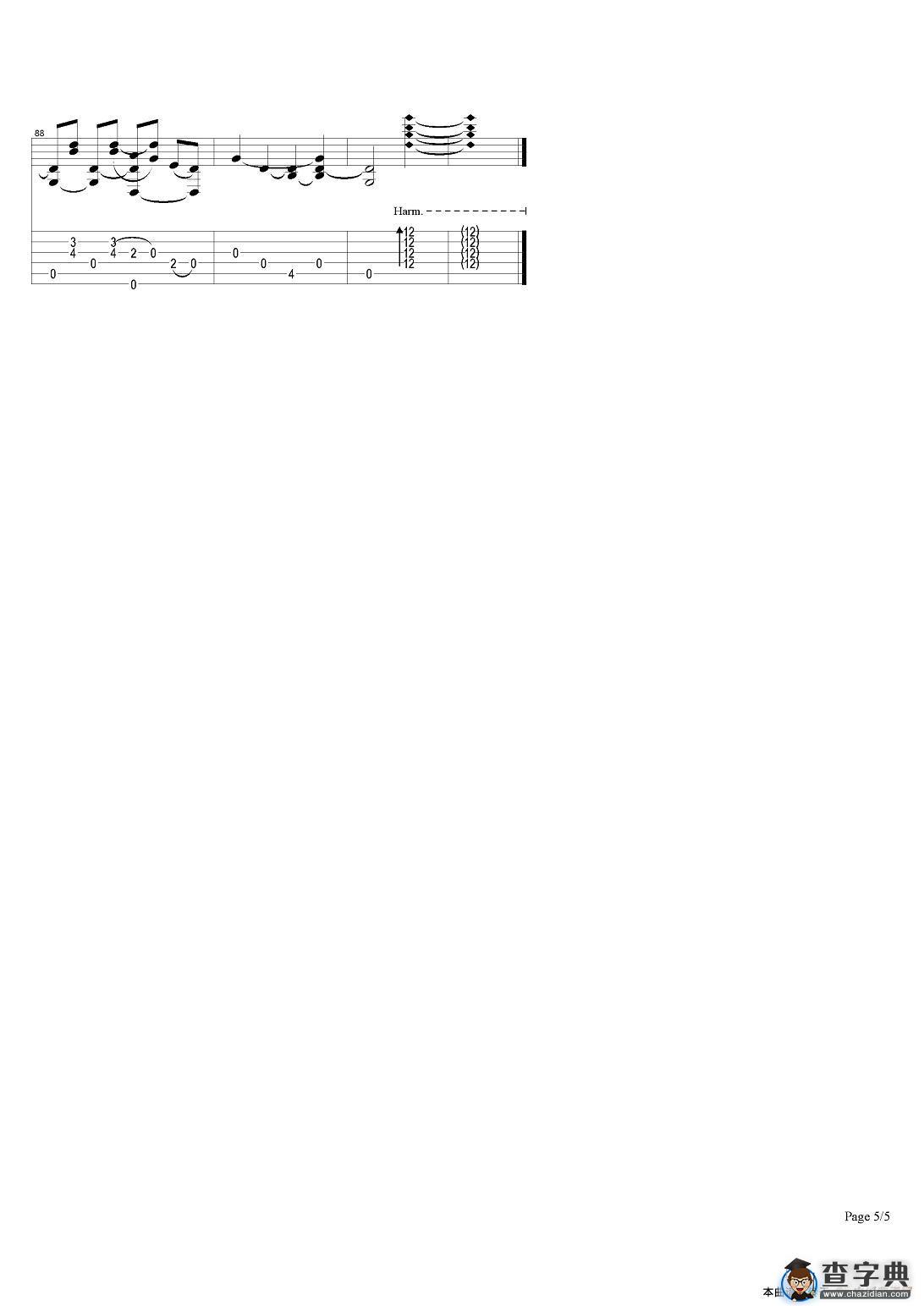 tommy emmanuel：cowboy‘s dream（指弹吉他）吉他谱