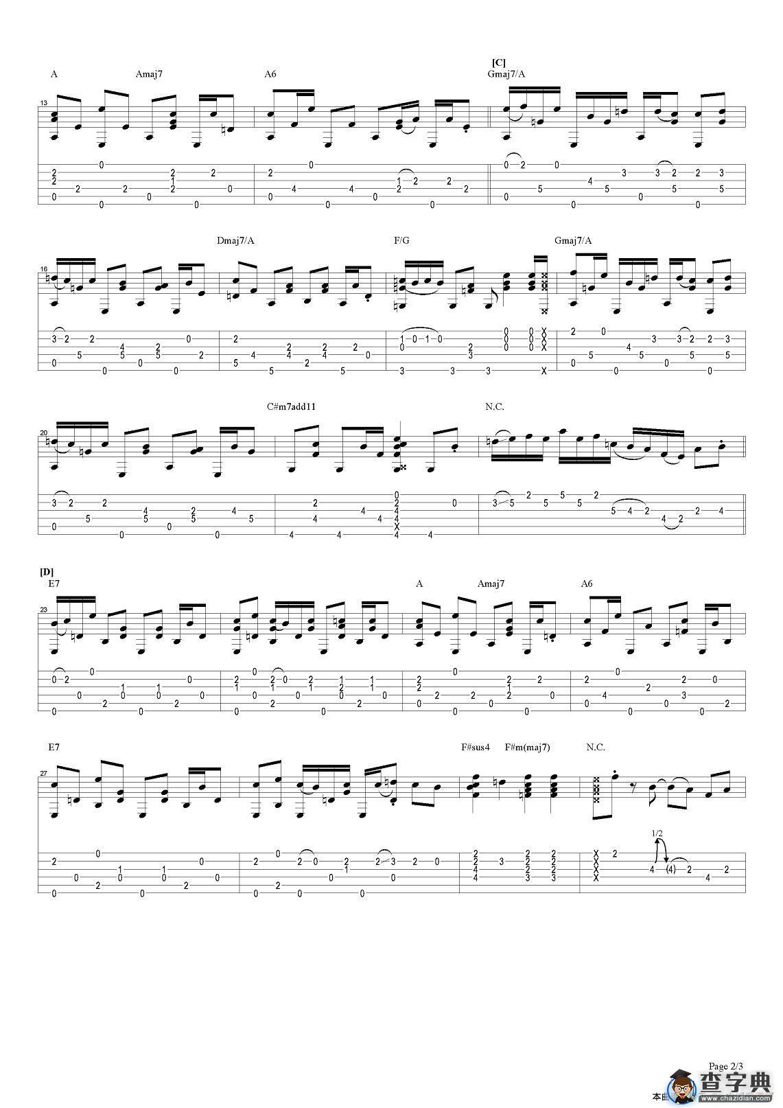 tommy emmanuel：i go to rio（指弹吉他）吉他谱