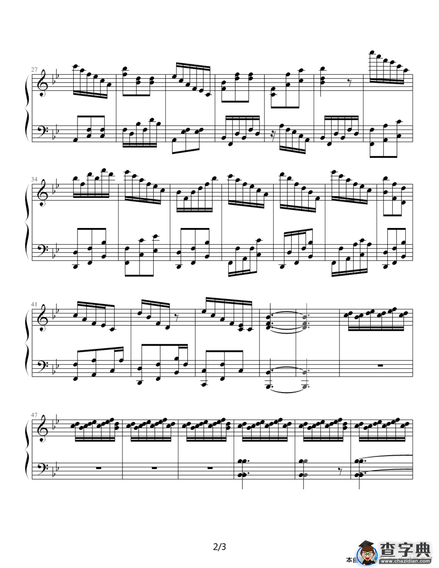 圆舞曲（richard作曲版）钢琴谱